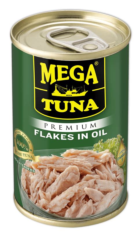 mega tuna flakes in oil nutrition facts